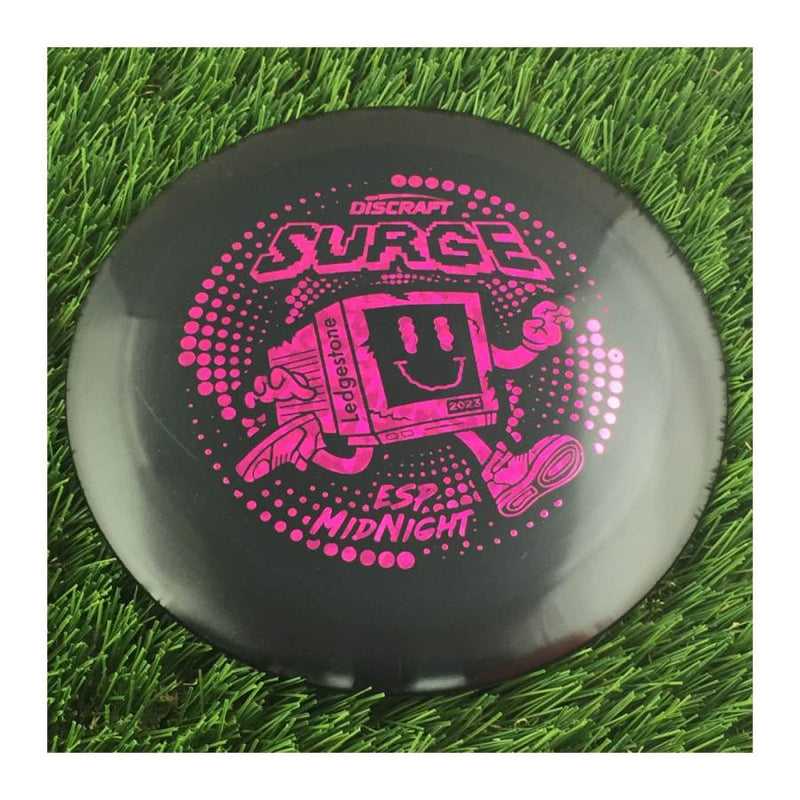 Discraft ESP Surge with 2023 Ledgestone Edition - Wave 3 Stamp - 174g - Solid Black