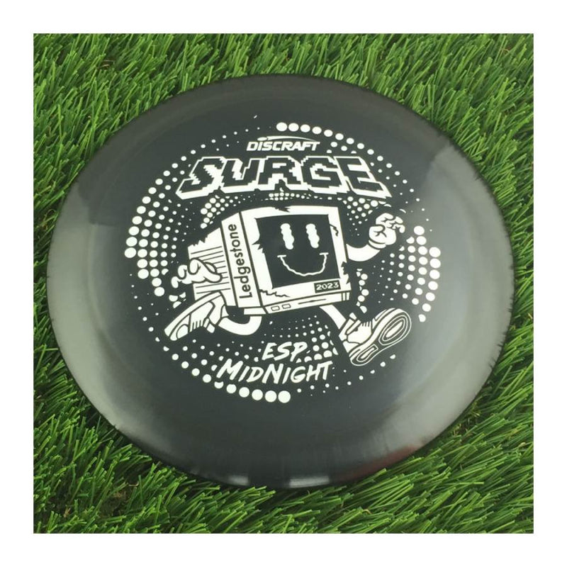 Discraft ESP Surge with 2023 Ledgestone Edition - Wave 3 Stamp - 174g - Solid Black