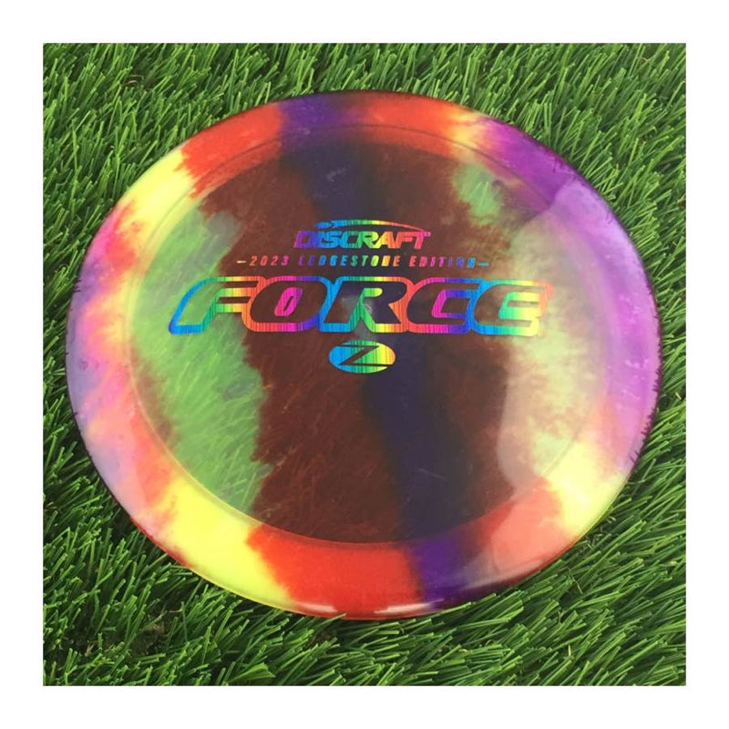 Discraft Elite Z Fly-Dyed Force with 2023 Ledgestone Edition - Wave 3 Stamp - 174g - Translucent Dyed