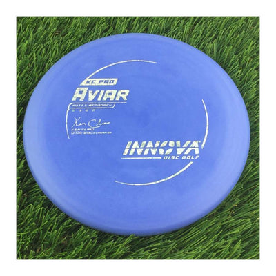 Innova Pro KC Aviar with Ken Climo 12 Time World Champion Burst Logo Stamp - 170g - Solid Blurple