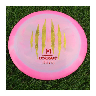 Discraft ESP Swirl Zeus with Paul McBeth 6X World Champ Claw Stamp - 174g - Solid Pink