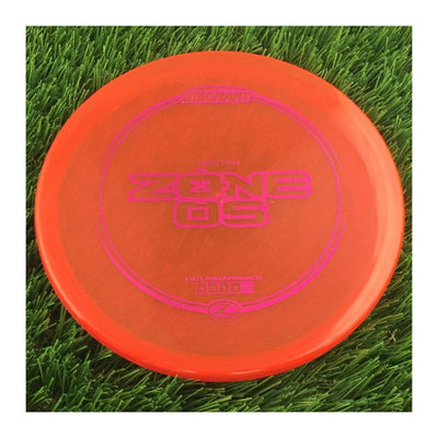 Discraft Elite Z Zone OS with First Run Stamp - 174g - Translucent Red