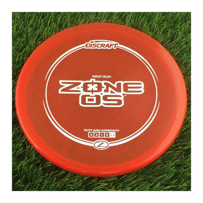 Discraft Elite Z Zone OS with First Run Stamp - 174g - Translucent Red