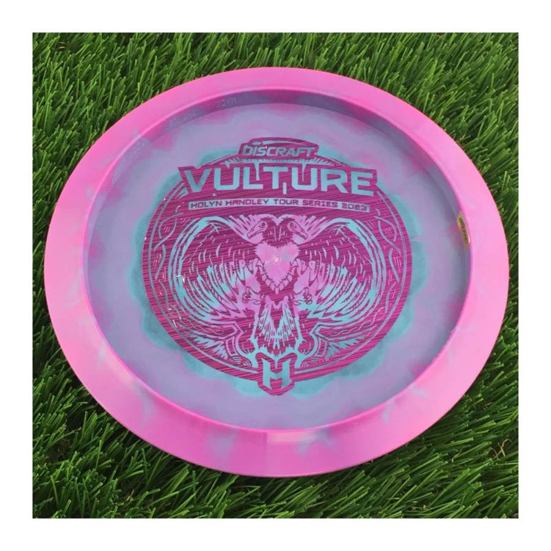 Discraft ESP Swirl Vulture with Holyn Handley Tour Series 2023 Stamp - 176g - Solid Purple