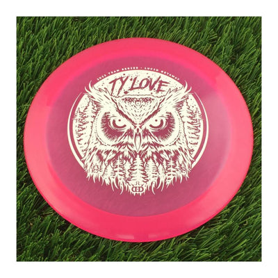 Dynamic Discs Lucid Getaway with Ty Love Owl Team Series 2023 Stamp - 173g - Translucent Pink