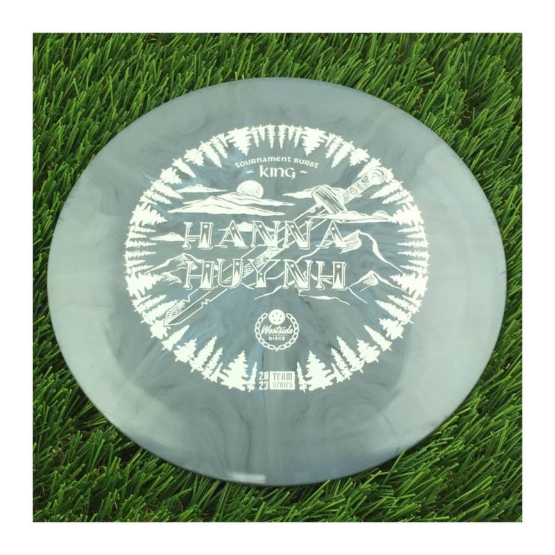 Westside Tournament Burst King with Hanna Huynh Battle Sword Team Series 2023 Stamp - 175g - Solid Grey