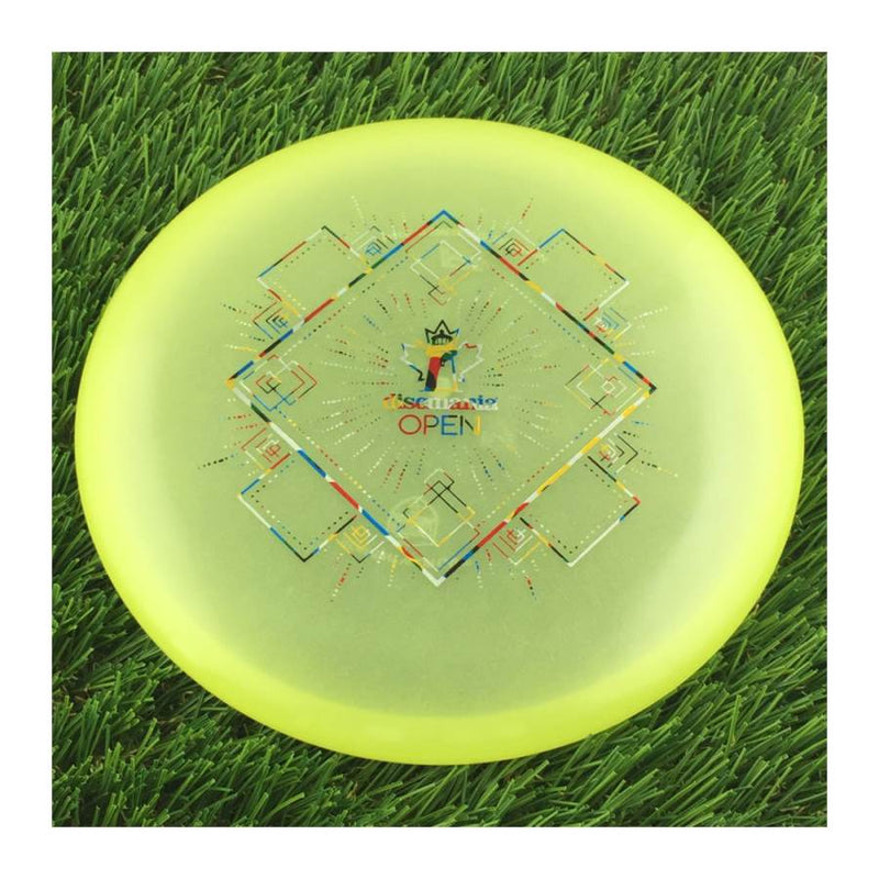 Discmania C-Line Color Glow P2 with Discmania Open 2023 Stamp - 172g - Translucent Pale Yellow