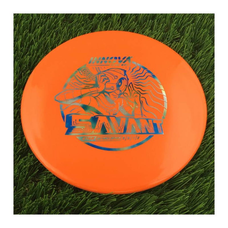 Innova Star Savant with Burst Logo Stock Stamp - 171g - Solid Orange