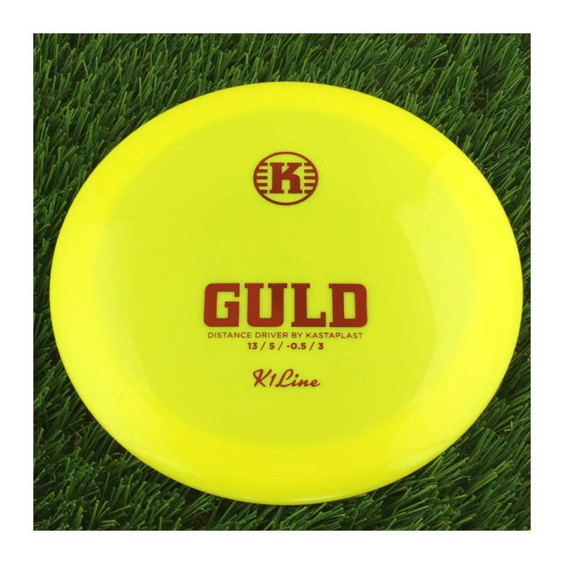 Kastaplast K1 Guld - 173g - Solid Yellow