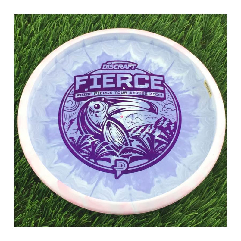 Discraft ESP Swirl Fierce with Paige Pierce Tour Series 2023 Stamp - 174g - Solid Light Purple