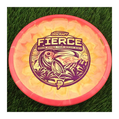 Discraft ESP Swirl Fierce with Paige Pierce Tour Series 2023 Stamp - 172g - Solid Pink