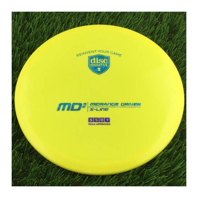 Discmania S-Line Reinvented MD3 Reinvented - 178g - Solid Yellow