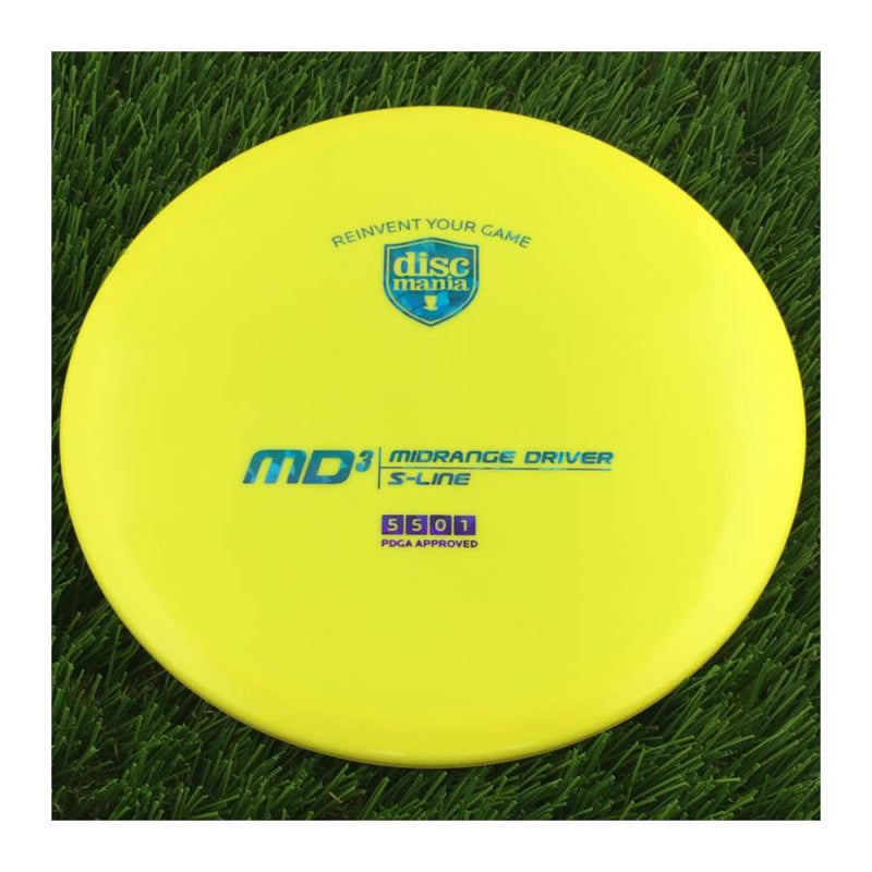 Discmania S-Line Reinvented MD3 Reinvented - 178g - Solid Yellow