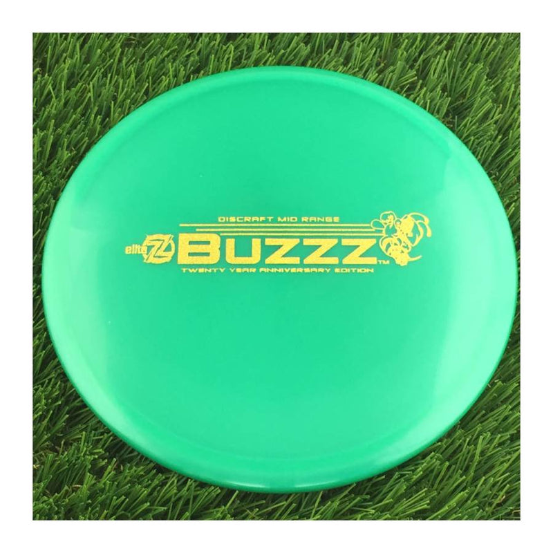 Discraft Elite Z Buzzz with Twenty Year Anniversary Edition Stamp - 180g - Translucent Green