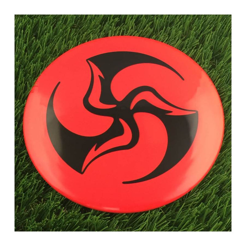 Dynamic Discs Fuzion Sergeant with DyeMax Huk Lab Trifly Stamp - 176g - Solid Red