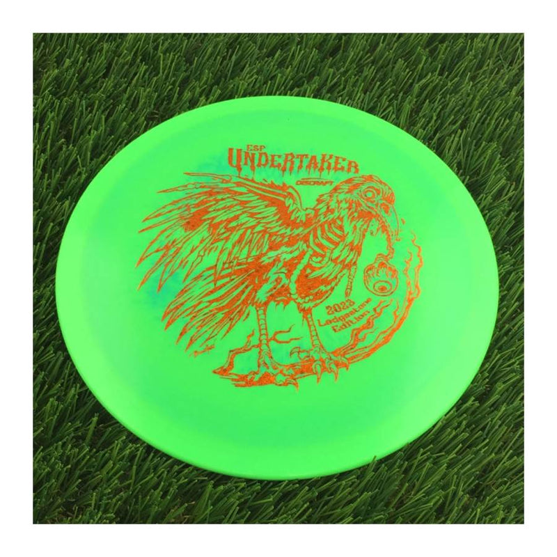 Discraft ESP Undertaker with 2023 Ledgestone Edition - Wave 2 Stamp - 159g - Solid Green