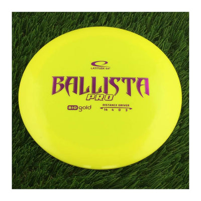 Latitude 64 Gold Line Bio Ballista Pro - 174g - Solid Yellow