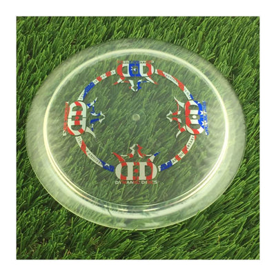 Dynamic Discs Lucid Ice Escape with Ten-Year Anniversary 2012-2022 Stamp - 174g - Translucent Clear