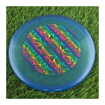 Dynamic Discs Lucid-X Culprit with Chris Clemons 2022 Team Series Mandala Stamp - 173g - Translucent Blue