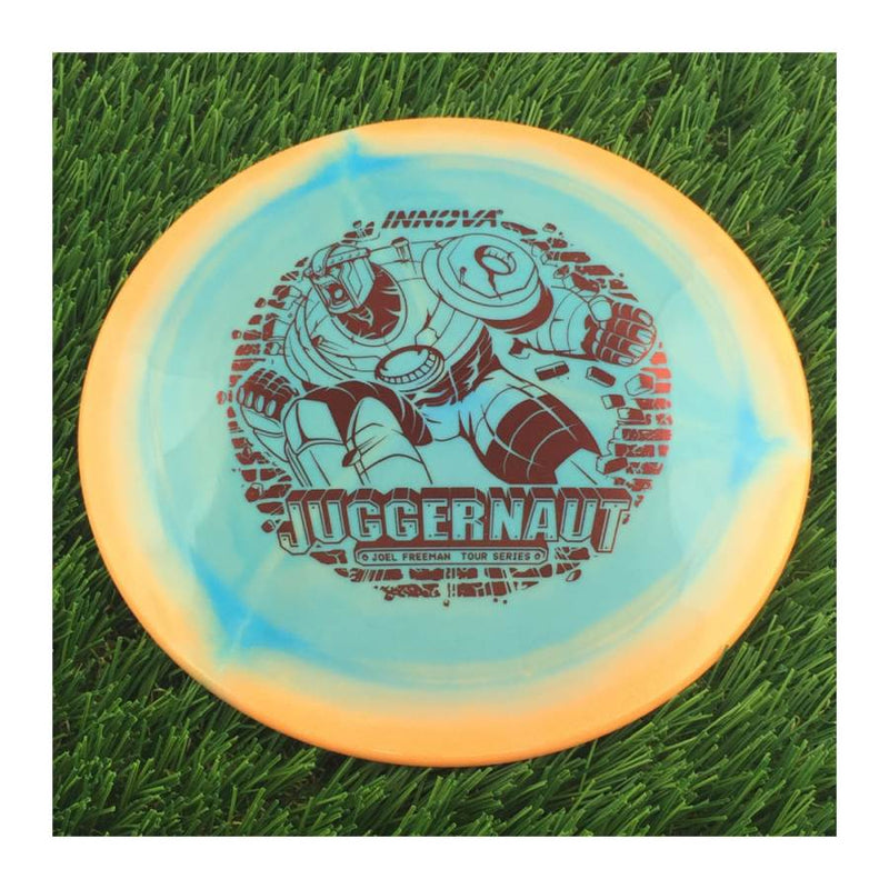 Innova Halo Star Color Glow Juggernaut with Joel Freeman Tour Series 2023 Stamp - 175g - Solid Orange