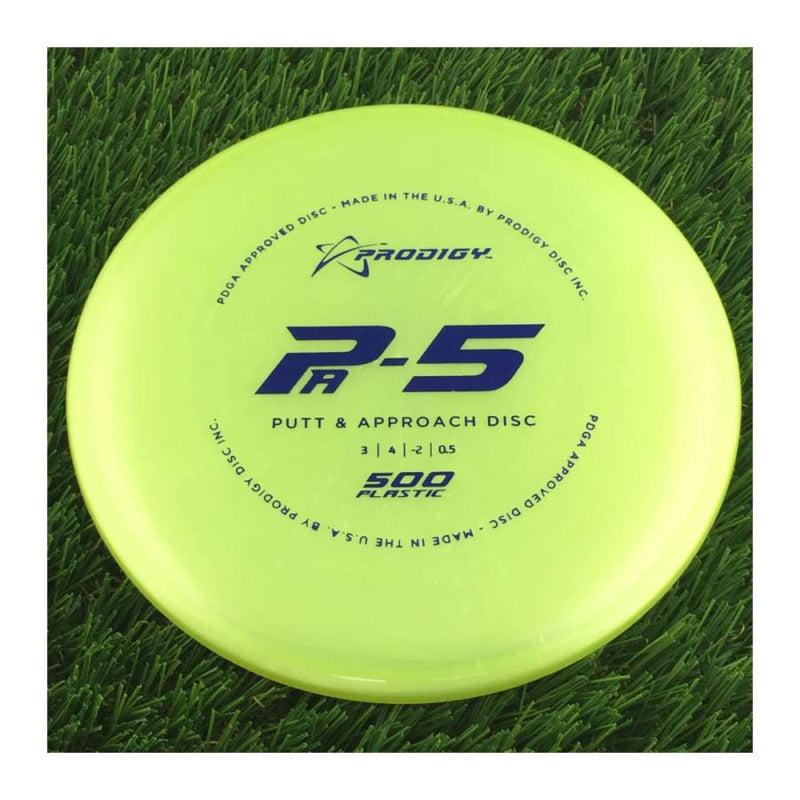 Prodigy 500 PA-5 - 163g - Solid Muted Yellow