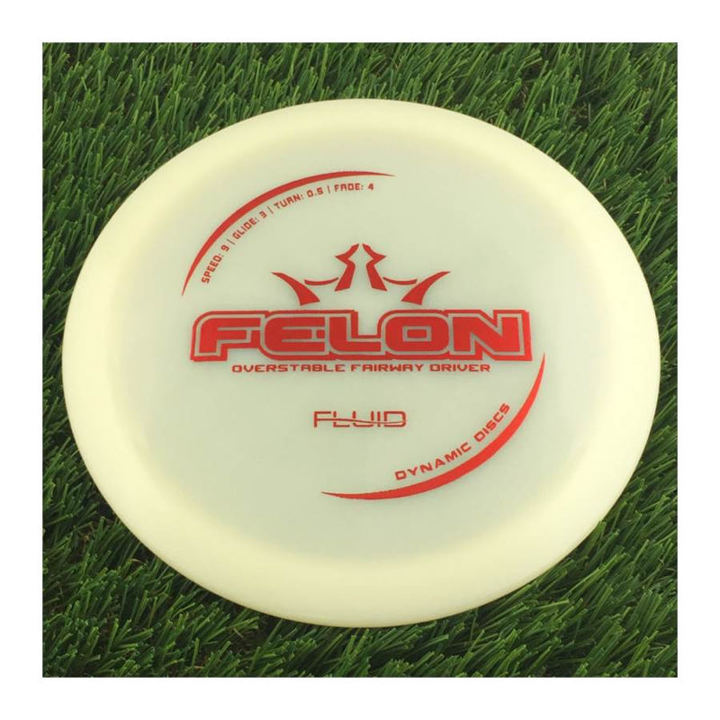 Dynamic Discs Fluid Felon - 173g - Translucent White