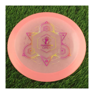 Discmania C-Line Color Glow Reinvented FD3 with Discmania Open 2023 Stamp - 176g - Translucent Pink