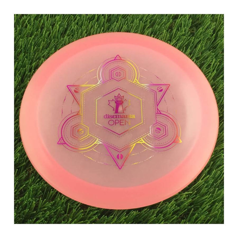 Discmania C-Line Color Glow Reinvented FD3 with Discmania Open 2023 Stamp - 174g - Translucent Pink