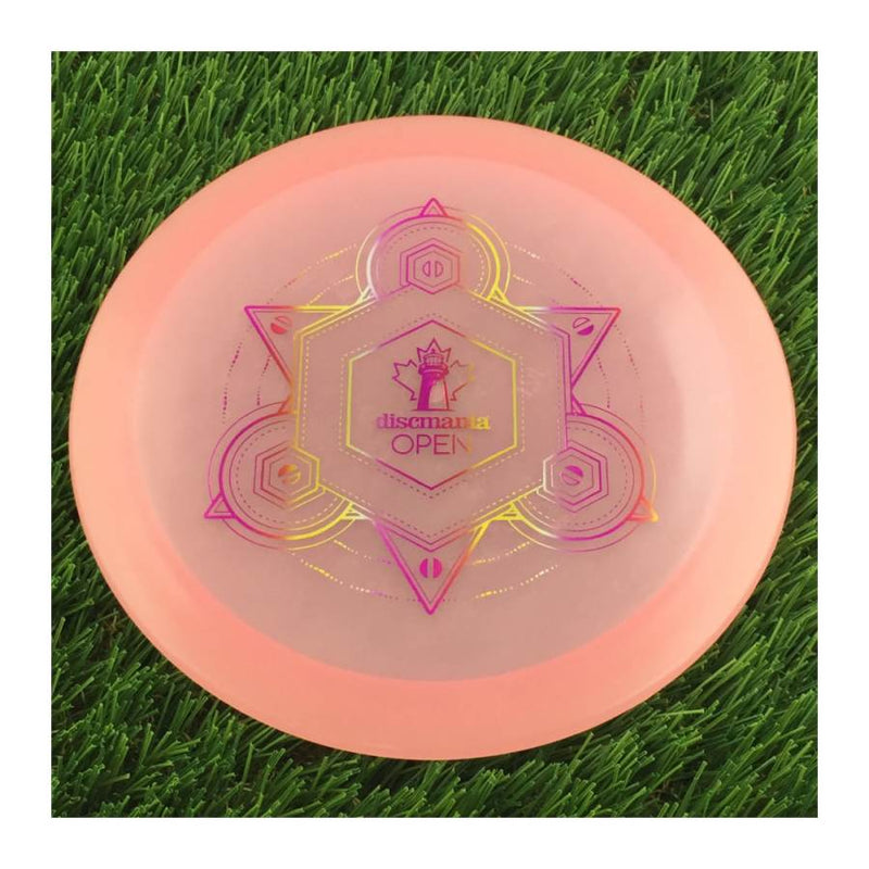 Discmania C-Line Color Glow Reinvented FD3 with Discmania Open 2023 Stamp - 174g - Translucent Pink