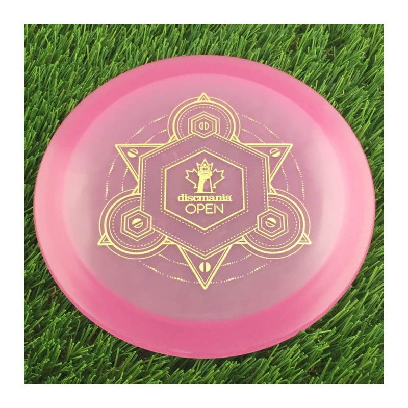 Discmania C-Line Color Glow Reinvented FD3 with Discmania Open 2023 Stamp - 174g - Translucent Light Purple