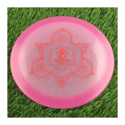 Discmania C-Line Color Glow Reinvented FD3 with Discmania Open 2023 Stamp - 176g - Translucent Light Purple