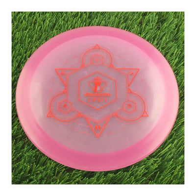 Discmania C-Line Color Glow Reinvented FD3 with Discmania Open 2023 Stamp - 174g - Translucent Light Purple