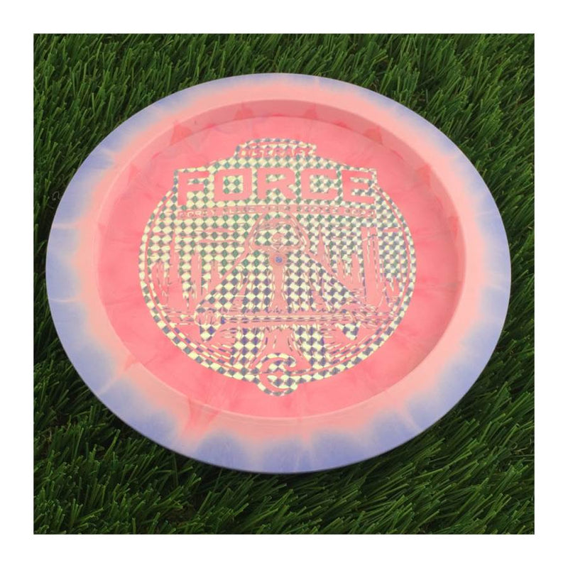 Discraft ESP Swirl Force with Corey Ellis Tour Series 2023 Stamp - 174g - Solid Pink