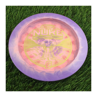 Discraft ESP Swirl Nuke with Ezra Aderhold Tour Series 2023 Stamp - 174g - Solid Purple