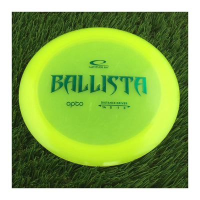 Latitude 64 Opto Ballista - 166g - Translucent Neon Yellow