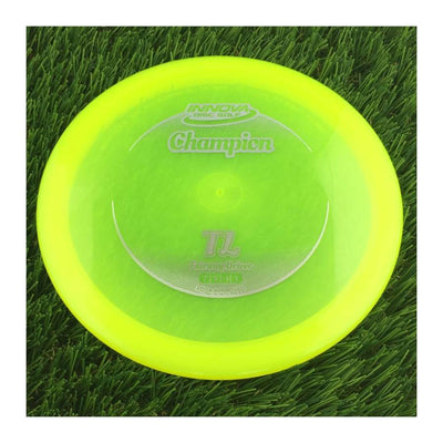 Innova Champion TL with Circle Fade Stock Stamp - 171g - Translucent Yellow