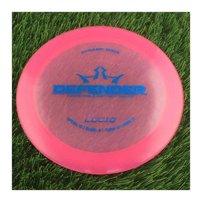 Dynamic Discs Lucid Defender - 174g - Translucent Pink