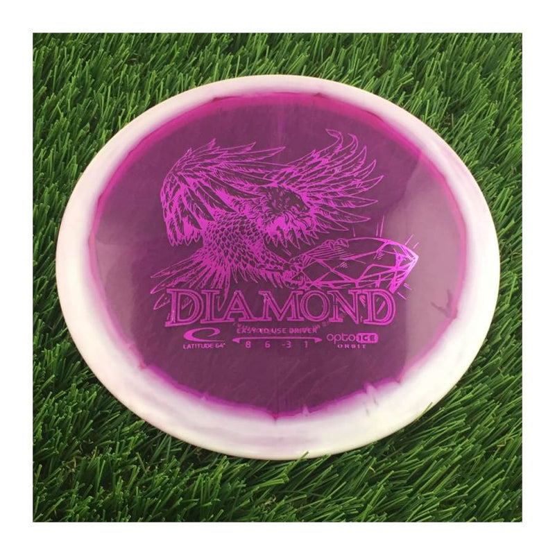 Dynamic Discs Fuzion Orbit Trespass with Ty Love Eyeballs Team Series 2023 Stamp - 173g - Solid Black