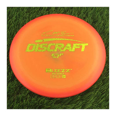 Discraft ESP Buzzz with Paul McBeth - 6x World Champion Signature Stamp - 174g - Solid Orange