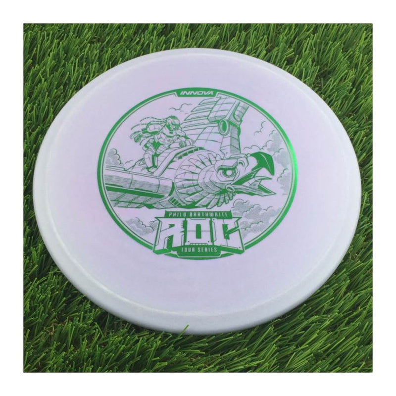 Innova DX Color Glow Roc with Philo Brathwaite Tour Series 2022 Stamp - 180g - Solid Purple