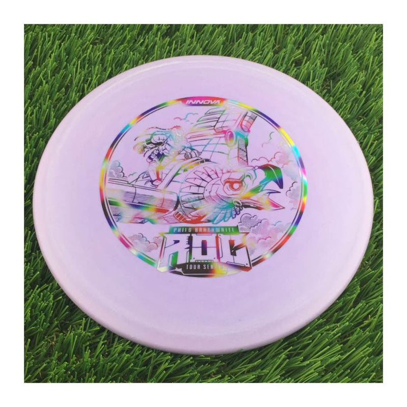 Innova DX Color Glow Roc with Philo Brathwaite Tour Series 2022 Stamp - 180g - Solid Purple