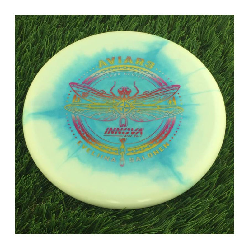 Innova Halo Star Color Glow Aviar3 with Eveliina Salonen Tour Series 2023 Stamp - 175g - Solid Blue