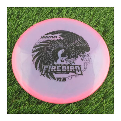 Innova Champion Glow Halo Firebird with Nate Sexton 2023 Tour Series Sexy Bird Stamp - 175g - Translucent Pink