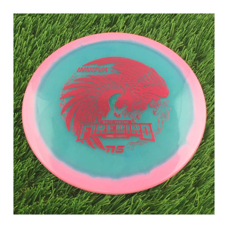 Innova Champion Glow Halo Firebird with Nate Sexton 2023 Tour Series Sexy Bird Stamp - 175g - Translucent Pink