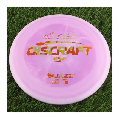 Discraft ESP Buzzz with Paul McBeth - 6x World Champion Signature Stamp