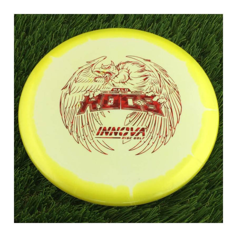 Innova Halo Star Roc3 with Burst Logo Stock Stamp - 177g - Solid Yellow