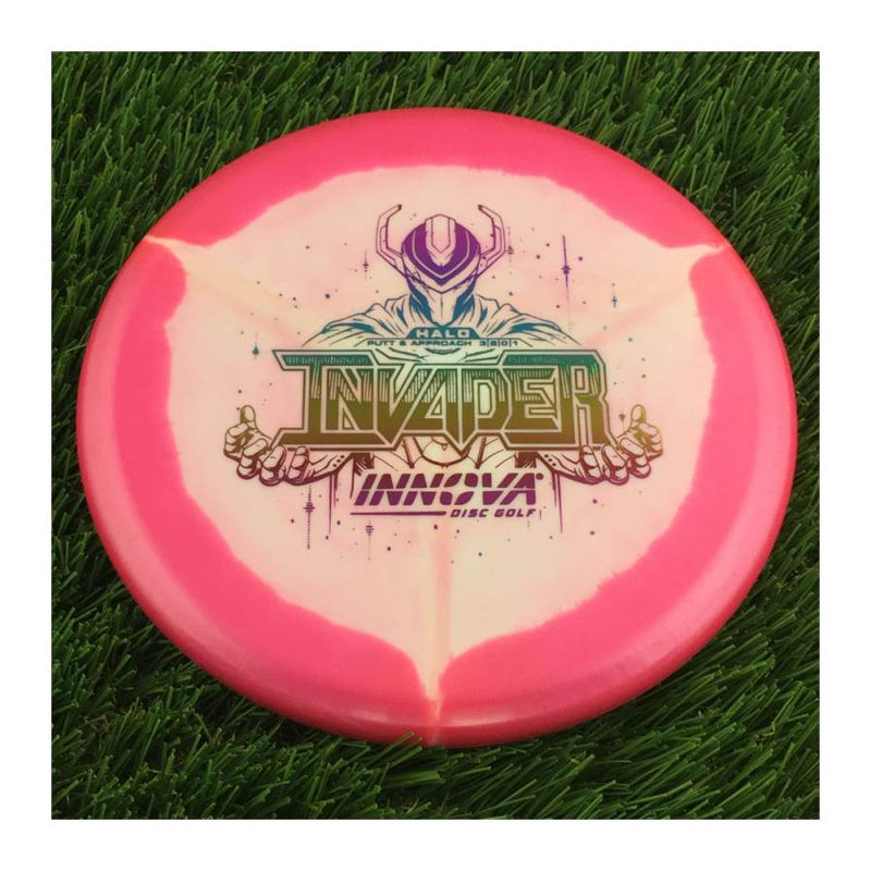 Innova Halo Star Invader with Burst Logo Stock Stamp - 166g - Solid Pink