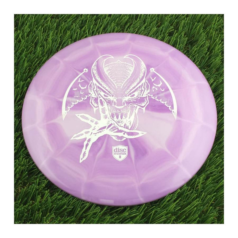 Discmania Lux Vapor Paradigm with Limited Edition Les White Zombie Gremlin Stamp - 175g - Solid Purple