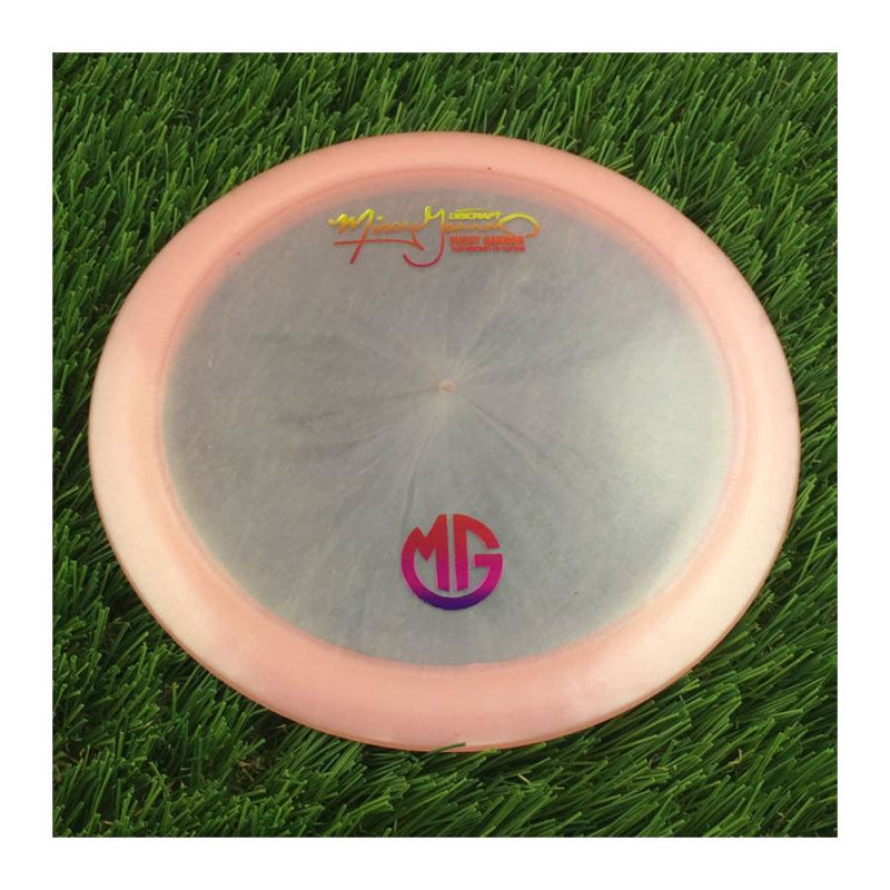 Discraft Elite Z Color Shift Thrasher with Missy Gannon Signature Team Discraft Co-Captain - MG Small Logo Stamp