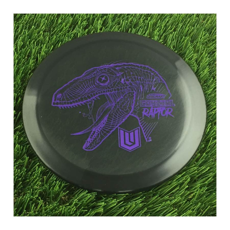 Discraft CryZtal Raptor with Paul Ulibarri - Raptor Head - Uli Logo Stamp - 172g - Translucent Black